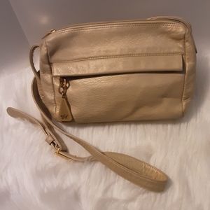 Americana by Sharif leather crossbody handbag.